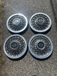 Factory 1982 1988 Ford Thunderbird 14 Inch Wire Spoke Hubcap Wheel Covers. Fixed Price $83.60.