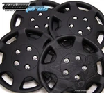 14" Matte Black Hubcap Wheel Rim Covers 4PC, Style Code 107 Inches. Fixed Price $85.25.