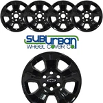 2014-2019 Chevrolet Silverado 1500 # 8951-GB 18" Gloss Black Wheel Skins SET/4. Fixed Price $134.99.