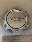 New Mb Motoring Rim Chrome Snap Cover Center Cap BC-789 6 Lug. Fixed Price $65.00.