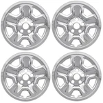 Chrome Skins Hubcaps Covers For 2018-2023 Jeep Wrangler 17" Steel. Fixed Price $80.27.