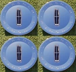 Factory Lincoln Center Caps Town Car Oem Chrome Wheel 4W13 3W13-1A096-CA Set. Fixed Price $199.99.