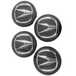 Black Wheel Center Caps Hub Cover Set Of 4 For Acura Mdx Rdx Tl Tsx Rl. Fixed Price $23.90.