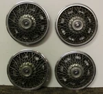 Oem Set Of 14" Wire Hub Cap Wheel Covers 25511220 1982-85 Buick Century (W192). Fixed Price $191.21.