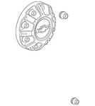 Genuine Gm Hub Cap 84859635. Fixed Price $80.65.