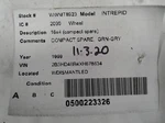 Used Spare Tire Wheel Fits: 1999 Dodge Intrepid 16X4 Compact Gr. Fixed Price $93.08.