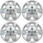 Honda Civic Style 14" Replacement Hubcaps Wheel Covers 4087-SM SET/4 + Logo. Fixed Price $124.99.