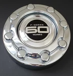 One Ford F-250 And F-350 Wheel Center Cap 60TH Anniversary Edition. Fixed Price $65.00.