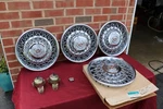 75-85 Cadillac Deville Fleetwood Seville Nos 15" Wire Hubcaps Gm # 1612485. Fixed Price $2000.00.