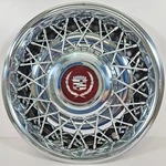 One 1986-1987 Cadillac Fleetwood Brougham Rwd # 2049A 15" Wire Hubcap 01637249. Fixed Price $169.99.