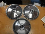 1967 Oldsmobile F85 Set Of 3 Hubcap/wheelcover #4999. Fixed Price $40.00.