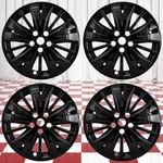 4PC Gloss Black 15 Spoke 18" Wheel Skins For 2017-20 Nissan Pathfinder. Fixed Price $102.95.