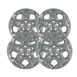 4 New 17" Chrome Wheel Covers Full Hubcaps 5 Spoke 2010 11 2012 Ford Fusion. Fixed Price $72.99.