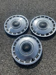 One Genuine 1984 1985 Ford Tempo 13 Inch Hubcaps Wheel Covers. Fixed Price $28.00.