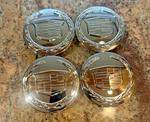 4 New Factory Chrome Cadillac Center Caps Oem Escalade Gm 20 22 Inch Wheel Set. Fixed Price $69.99.