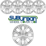 2012-2015 Toyota Yaris Style # 509-15C 15" Chrome Hubcaps Wheel Covers SET/4. Fixed Price $79.99.