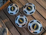 1973-87 Chevy 1/2 Ton Truck Wheel Drive Dog Dish Hub Caps Oem Gm. Fixed Price $150.00.