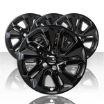 4 Black 17" Wheel Skins Snap Rim Covers Hub Caps For Honda Accord Lx 2018-20. Fixed Price $87.99.