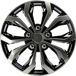 Universal Hubcap Wheel Covers 17" Spyder Black Gunmetal Gray Abs Set Of 4. Fixed Price $68.39.