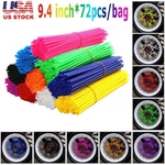 72 Motorcycle Dirt Bike Spoke Skins Covers Wraps Wheel Rim Guard Protector New. Fixed Price $7.99.