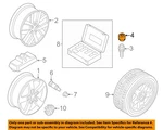 Vw Volkswagen Oem 04-17 Touareg Wheel-wheel Bolt Cap 7L6601173A2ZZ. Fixed Price $14.84.