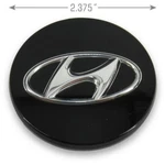 Center Cap Hyundai Tucson Elantra Wheel Oem 52960-L1150 Black 70723. Fixed Price $12.59.