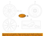 Subaru Oem 13-17 Crosstrek,xv Wheels Trim-center Cap 28821FJ000. Fixed Price $23.73.