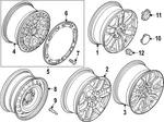 Genuine Ford Trim Ring N1WZ-1021-A. Fixed Price $963.16.