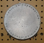 1983-1988 Dodge Chrysler Center Hubcap Metal 30393-653-1 4284653. Fixed Price $13.95.