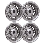 16" Dual Wheel Simulator Hubcaps For Ram Promaster City Chrome Silver 4PCS. Fixed Price $499.99.