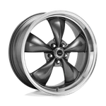 18X9 American Racing AR105 Torq Thrust Anthracite Mach Wheel 5X4.5 (34MM). Fixed Price $312.00.