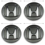 Honda Accord Civic Cr-v Hr-v Charcoal Oem 19" Wheel Center Cap 64124 44732-TVA-A. Fixed Price $30.35.