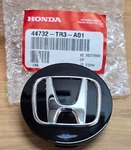 (qty Wheel Center Cap 16-24 Honda 69MM Black Gloss (44732-TR3-A01). Fixed Price $22.00.