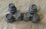 6= Chevy Gmc Silverado 1500 2500 15646250 Wheel Lug Nut Covers Caps Oem.. Fixed Price $15.99.