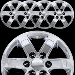 Fit 2007-2014 Gmc Sierra 1500 Yukon 17" Chrome Wheel Skins Hub Caps Rim Covers. Fixed Price $119.99.