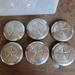 Lot Of 6 Chrysler Center Cap 255214. Fixed Price $29.00.