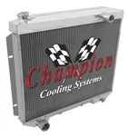 Champion Racing 3 Row Aluminum Radiator 1957 - 59 Ford Fairlane/ranchero. Fixed Price $295.97.