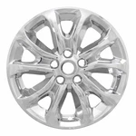 Coast To IWCIMP409X 17" 5 V-spoke Snap-on Wheel Skin Chrome 4PC. Fixed Price $128.99.