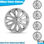 15" 4*HUBCAPS Wheel Covers Snap On Universal 15''. Fixed Price $40.54.