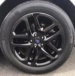 New 2013-2016 Ford Fusion 17" Black Skins Hubcaps Covers Alloy Set. Fixed Price $92.50.