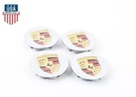 Porsche Cayenne 911 Boxster Hub Cap Set Coloured Genuine 00004460702. Fixed Price $231.49.
