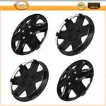 4X For 14" Wheel Hub Caps Black Universal Cover Trim Kit Snap-on. Fixed Price $36.42.