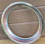 1980-1990 Ford Bronco Truck Red Stripe Wheel Trim Beauty Ring. Fixed Price $40.00.