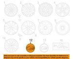 Subaru Oem 13-16 Forester Wheels Covers Trim-center Cap 28821AJ001. Fixed Price $22.64.