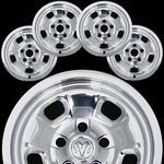 Fits Dodge Ram 1500 2013-2024 Chrome 17" Wheel Skins Hub Caps Covers Steel Rim. Fixed Price $79.99.