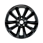 One Oem New Mopar 04-14 Dodge Chrysler 200 Black Wheel Rim 18 5NL47DX8AA. Fixed Price $854.42.