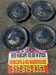 1964-65 14 Set Of Used Chevrolet Impala Spoked 3BAR Spinners Hubcaps Rare. Fixed Price $450.00.