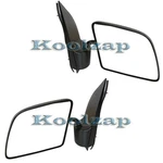 For 92-07 E-series Econoline Van Paddle Type Door Mirror Manual Folding Pair Set. Fixed Price $113.95.