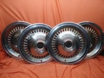 Set Of 4 1977 1978 1979 Ford Thunderbird Wheel Cover Hubcaps Oem. Fixed Price $100.00.