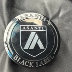 Asanti 1534S01 Black Label Glossy Center Cap 2.87 Inch. Fixed Price $10.00.